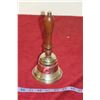 Image 1 : Wood Handled Bell 9" Tall