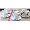 Image 2 : 7 China Cups with Matching Saucers
