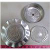 Image 5 : Tin Butter Dish with Glass Inset
