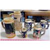 Image 1 : 6 Beer Steins