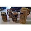 Image 3 : 6 Beer Steins