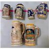 Image 8 : 6 Beer Steins