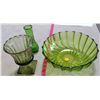 Image 3 : Green Glassware
