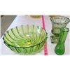 Image 4 : Green Glassware