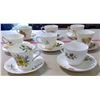 Image 3 : China Cups & Matching Saucers