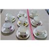 Image 4 : China Cups & Matching Saucers