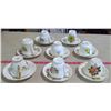 Image 7 : China Cups & Matching Saucers