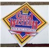 Image 1 : Great Western 2 Sided Cardboard Sign 18"x18"
