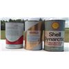 Image 2 : Texaco And Shell Aviation + One Shell Synartic Oil (Shell Cans Are Full)