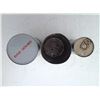 Image 3 : (3) Oil Tins (2 Full)