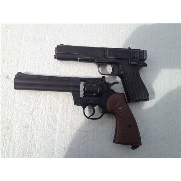 (2) Pellet Pistols And Miscellaneous Crossman Items