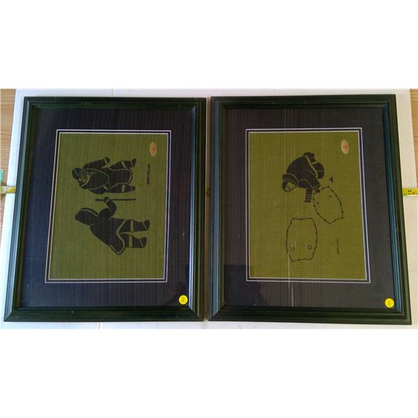 2 Framed Handmade Prints