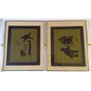 Image 1 : 2 Framed Handmade Prints