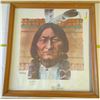 Image 1 : Framed Print - First Date of Issue - some damage to frame