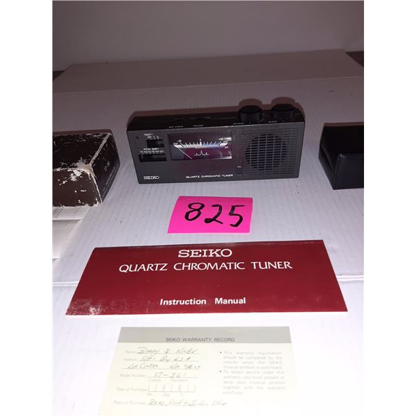 Vintage Seiko guitar tuner