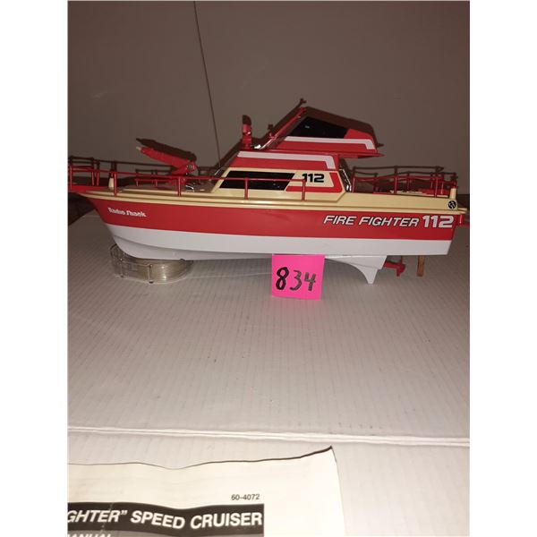 Radio shack remote boat 1987