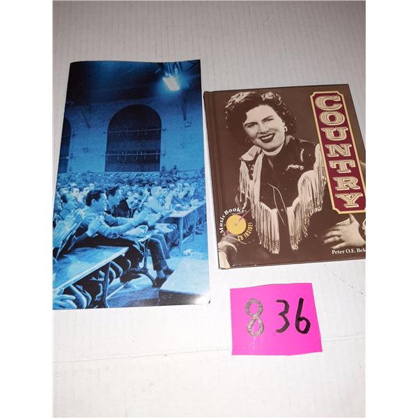 2 Country music book Johnny cash DVD & CD