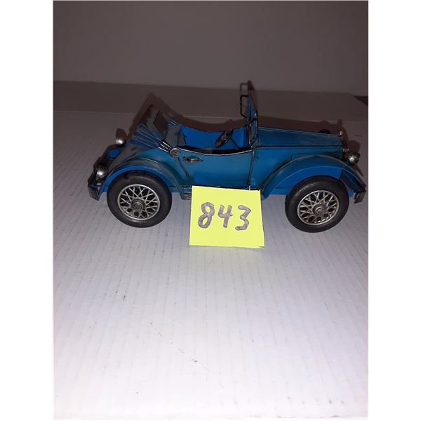 tin car 9.5 inches