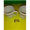 Image 3 : Four Pyrex cups U.S.A.
