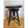 Image 1 : Vintage piano stool with claw feet