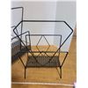 Image 2 : 2 retro 1950's steel magazine racks