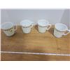 Image 1 : Set of 4 Pyrex flor butterflies coffee cups, great condition