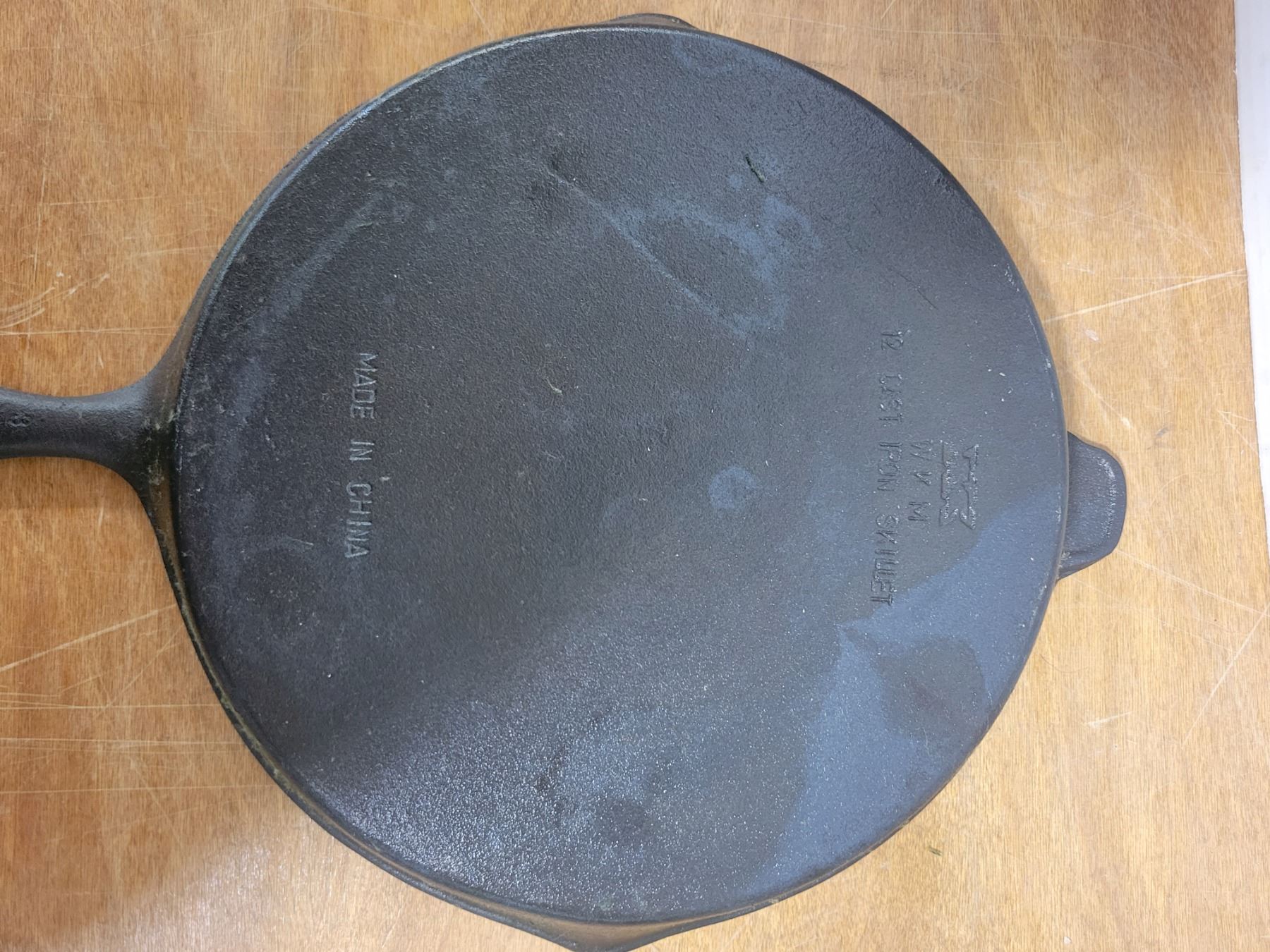 12 inch WKM cast iron skillet Schmalz Auctions
