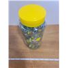 Image 2 : Quart size jar of marbles