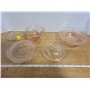 Image 2 : misc pink depression glass pieces