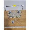 Image 1 : glass condiment S&P shakers tableside