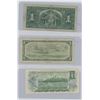 Image 2 : 1932 One Dollar & 1954 One Dollar & 1973 One Dollar Canadian Bills