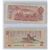 Image 2 : 1974 2 Dollar & 1986 2 Dollar Canadian Bills