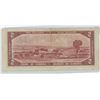 Image 2 : 1954 Canadian 2 Dollar Bill