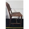 Image 5 : Vintage Wooden Chair 18" Seat Height