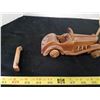 Image 3 : Wooden Car (Bumper Loose) & Deer