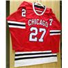 Image 3 : Autographed Chicago Blackhawks Jersey - #27 Roenick
