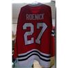 Image 5 : Autographed Chicago Blackhawks Jersey - #27 Roenick