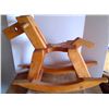 Image 1 : Wooden Rocking Horse 30"L x 11.5"w x 22" h