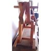 Image 3 : Wooden Rocking Horse 30"L x 11.5"w x 22" h