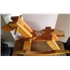 Image 4 : Wooden Rocking Horse 30"L x 11.5"w x 22" h