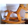 Image 5 : Wooden Rocking Horse 30"L x 11.5"w x 22" h