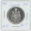 Image 1 : 1965 Cdn. 50 Cent Piece