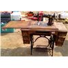 Image 1 : Eatons Treadle Sewing Machine - as is Condition