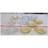 Image 1 : Box of Depression Glass, Carnival Glass, Pressed Glass Etc.