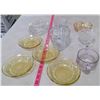 Image 3 : Box of Depression Glass, Carnival Glass, Pressed Glass Etc.