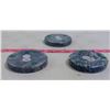 Image 3 : 3 Soapstone Coasters (Inuit)
