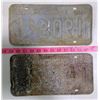 Image 2 : 2 - 1971 SK Licence Plates