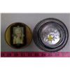 Image 2 : Antique Powder Puff Jar & Ashtray with Glass Cover