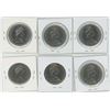 Image 2 : 6 Commemorative Canadian Nickel Dollars