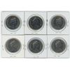 Image 2 : 6 Commemorative Canadian Nickel Dollars
